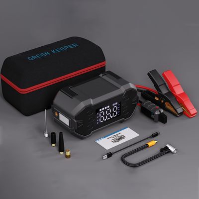 QC 18W Type-C Input Portable Rechargeable Jump Starter с встроенным ускорителем батареи