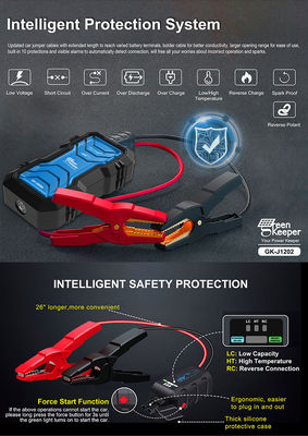 Автомобильные инструменты J1202 USB DC 12V 3 в 1 Автомобильный стартер двигателя Малые автомобили и быстрый старт