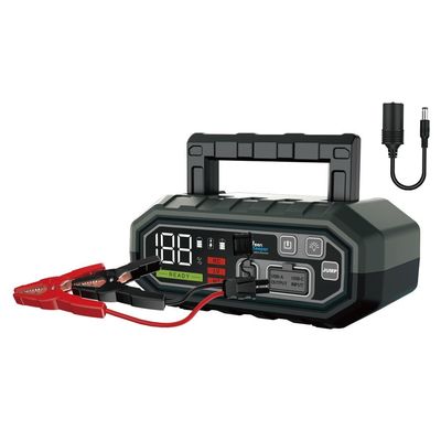 Портативный аккумулятор автомобиля 12В 24000mAh 2000A многофункциональный светодиодный световой энергобанк