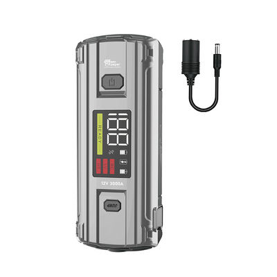 Green Keeper 2024 3000A 20000mAh 12V Jump Starter с светодиодным фонариком Общий выход 65W