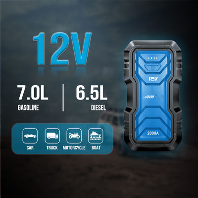 UltraSafe 12V 24V 2000A Fit Jump Starter Power Bank с высокой мощностью 16000mAh/59.2Wh